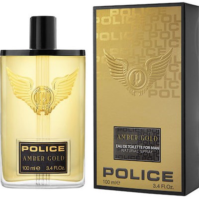 POLICE Amber Gold For Men EDT 100ml